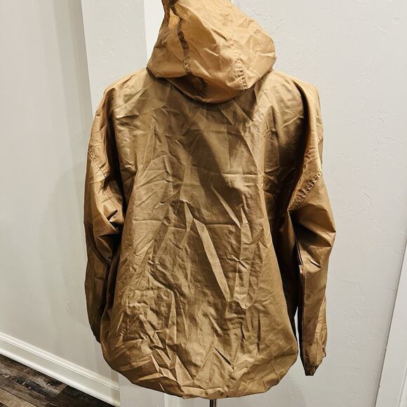 Champion Brown Quarter/Half Zip Windbreaker/Rain Jacket 2XL (A0131) - Picture 5 of 7
